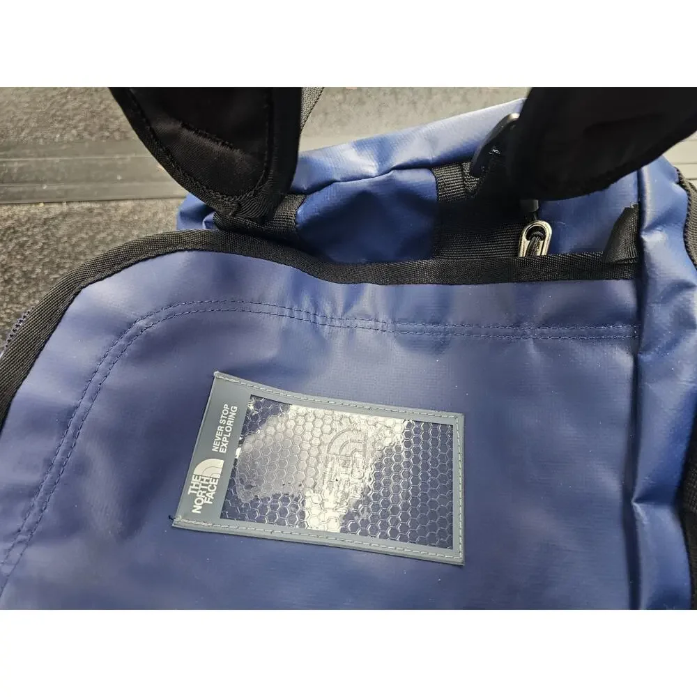 The North Face Base Camp Duffel Bag Small 50L Blue - Goldwin Japanese Tag